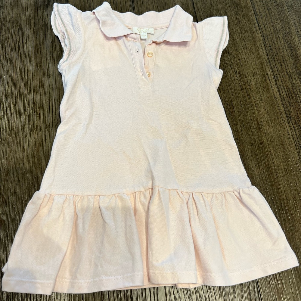 Gucci dress size 12-18 months